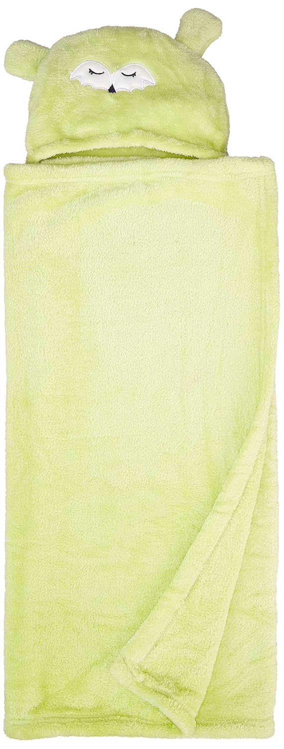 mee mee Mee Mee Ultra Soft Plush, Lightweight & Super Comfortable Baby Blankets, Swaddle for Infant & Toddler (Green) 75X100 CM  - Image 1