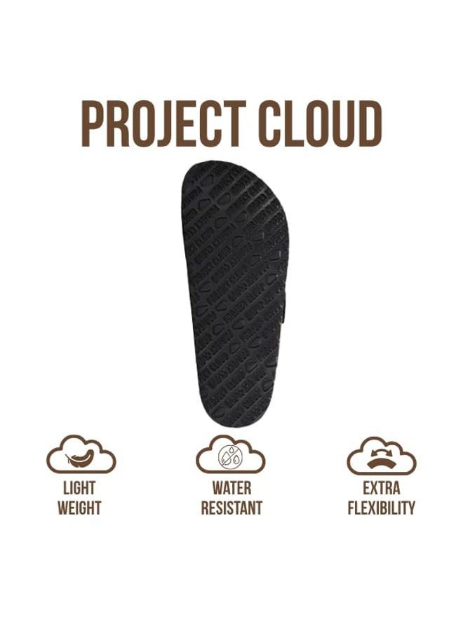 Project Cloud Genuine Leather Footbed Clogs for Women - Memory Foam Arch Support Slippers for Women - Trendy Slip-ons Women's Mules & Clogs Sandals (Benton), Tan Leather, 7.5 - Image 4