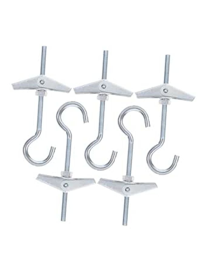 Generic Carbon Steel Toggle Bolts 5 Sets Heavy Duty Drywall Anchors For ...