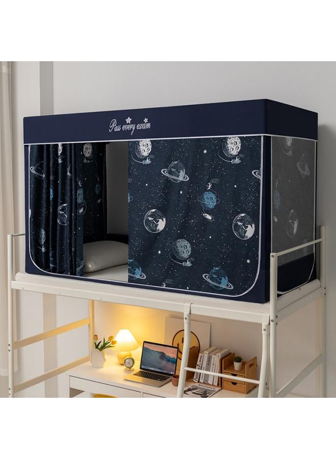 Bluejw New Student Mosquito Net Upper And Lower Bunk Bed Type Shading Dust-proof Dormitory Bedroom Single Privacy Bed Curtain Bed Curtain Wholesale - Image 1