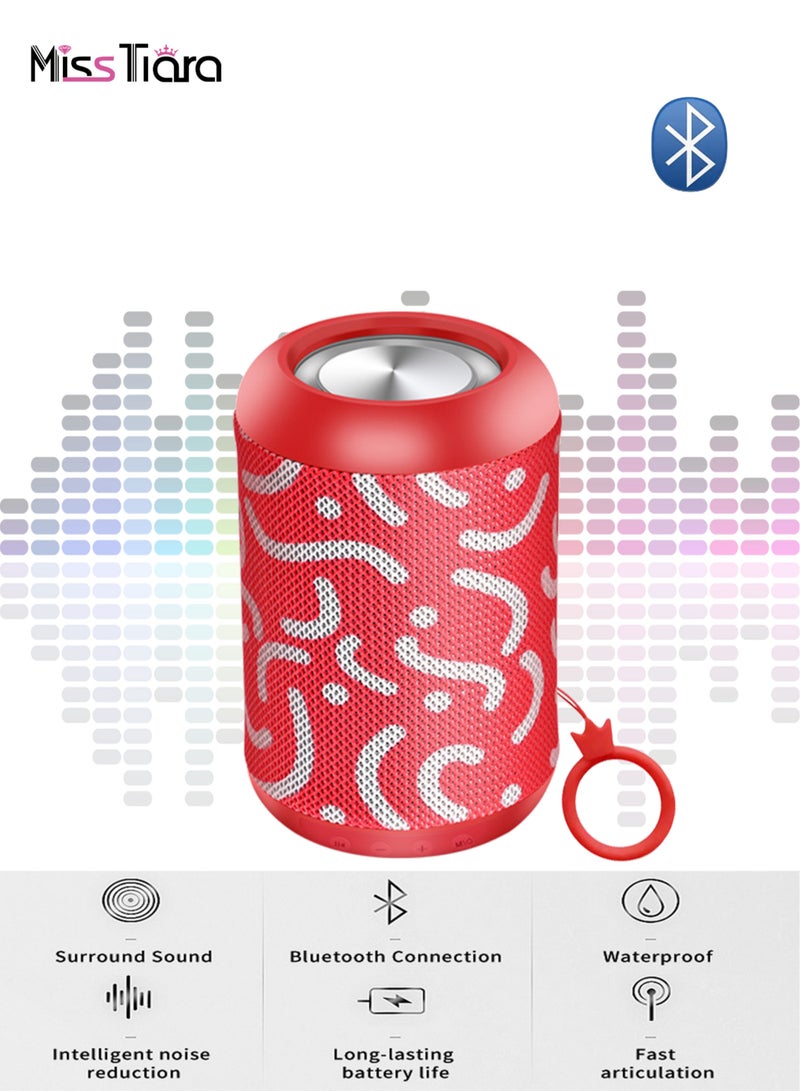 MissTiara Outdoor Waterproof Bluetooth Portable Mini Speaker  - Image 1