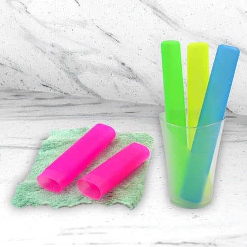 LOTA Polyester 4678 Portable Dust-Proof Toothbrush Cases Toothbrushes Holder (Pack of 4), Assorted - Image 4