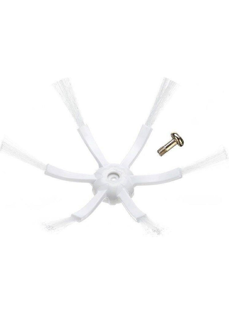 roborock - S5 Max S50/S55/S5 Compatible 6 Arm Side Brush Set 5 Pieces - Image 1