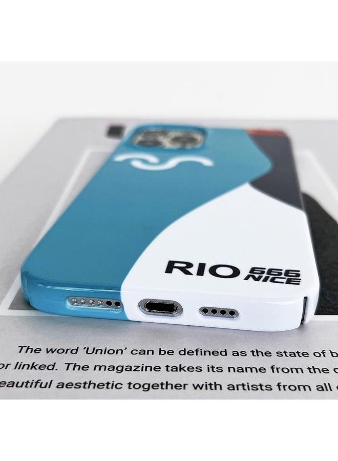 S-TOP Case For iPhone 15 Pro Painted Pattern PC Phone Case - Image 4