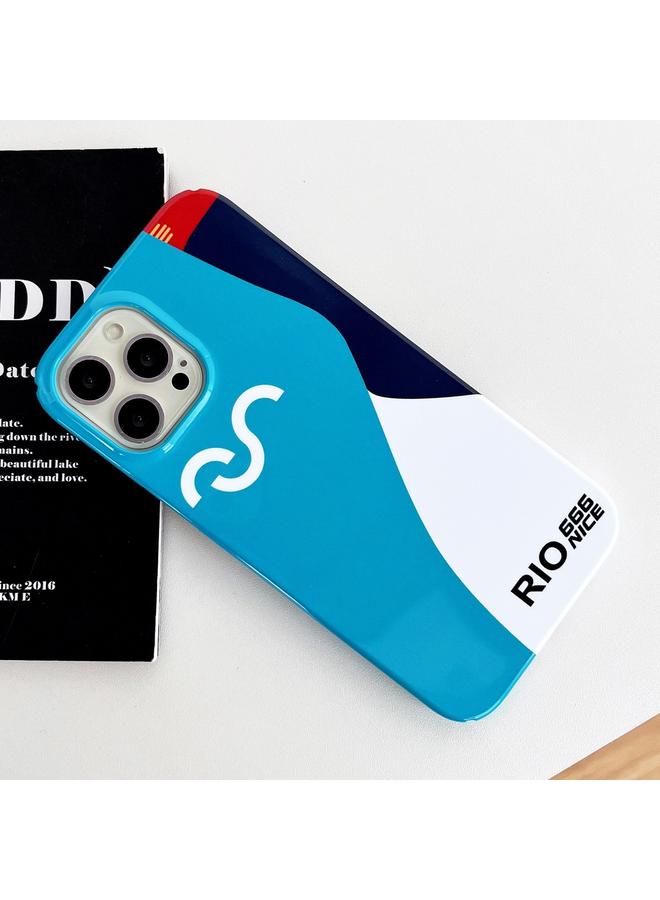 S-TOP Case For iPhone 15 Pro Painted Pattern PC Phone Case - Image 5