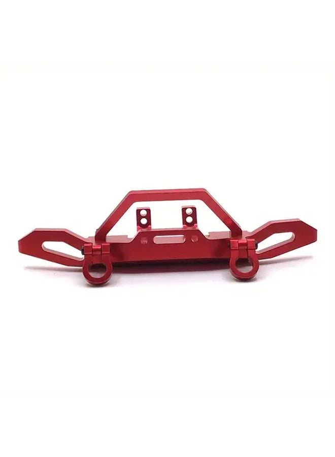 WLtoys 1 10 سيارة تحكم عن بعد مِصد أمامي معدني باللون الأحمر ترقية متينة لـ 104001 104002 - Image 3