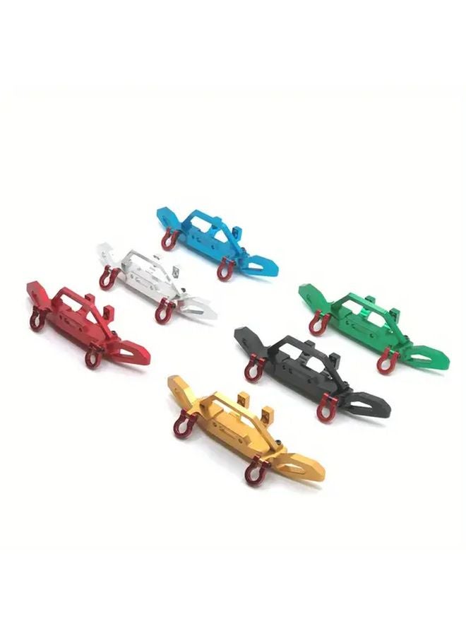 WLtoys 1 10 سيارة تحكم عن بعد مِصد أمامي معدني باللون الأحمر ترقية متينة لـ 104001 104002 - Image 2