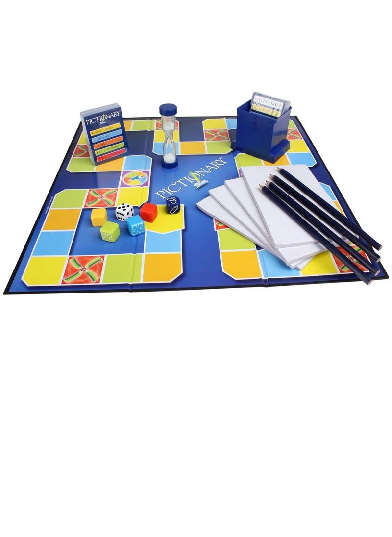 Mattel Games - Bird Pictionary The Game Of Quick Draw for kid and adult Age 12 and Above Blue - Image 1