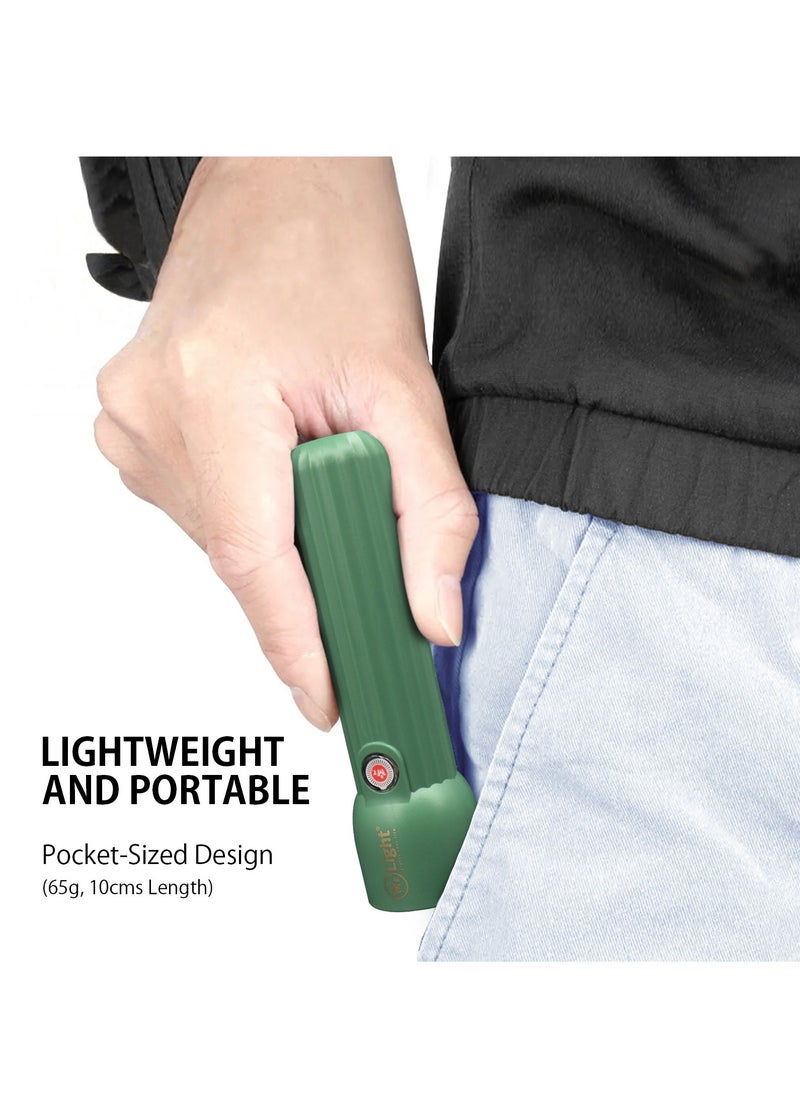 Mr. Light - Ultra Bright Rechargeable LED Torch Flashlight Small Size And Long Working Time Compact Handheld Torchlight for Camping Hiking and Emergencies - Image 1
