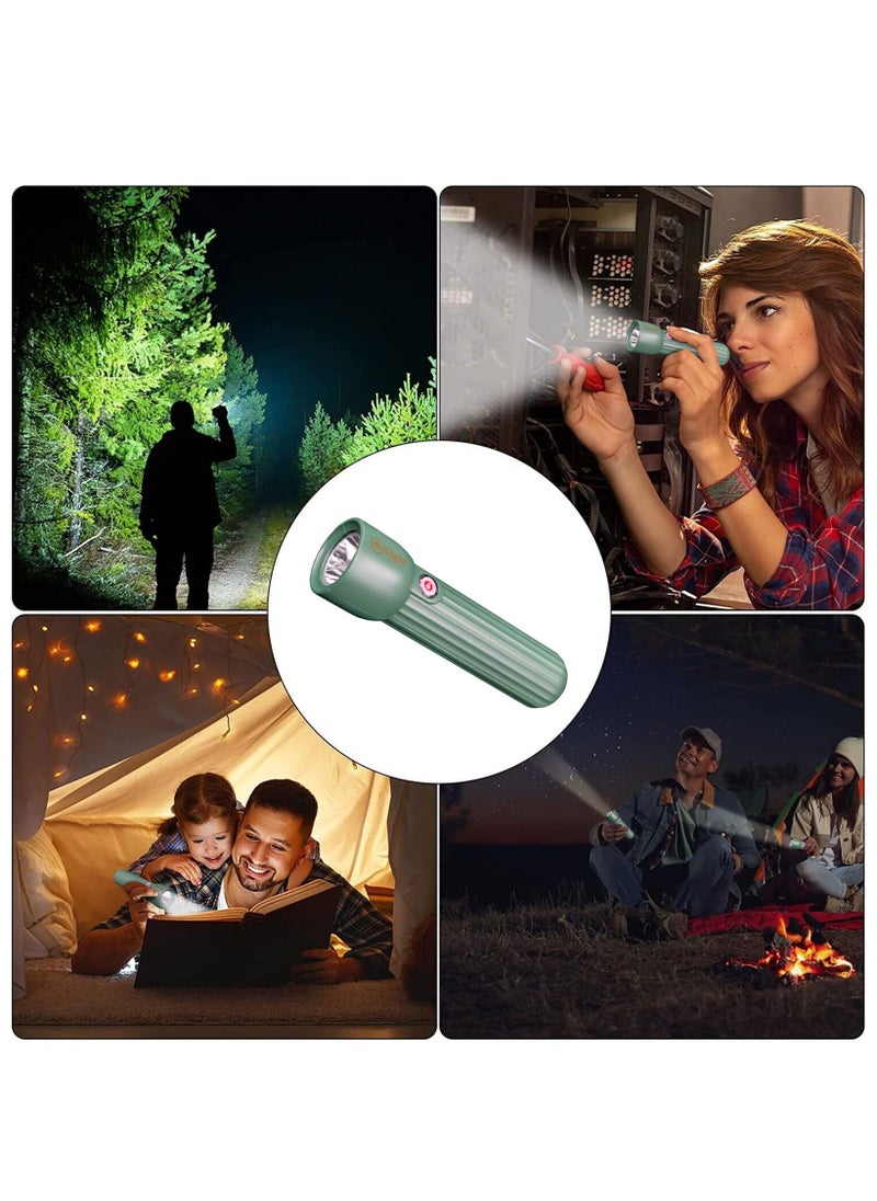 Mr. Light - Ultra Bright Rechargeable LED Torch Flashlight Small Size And Long Working Time Compact Handheld Torchlight for Camping Hiking and Emergencies - Image 1