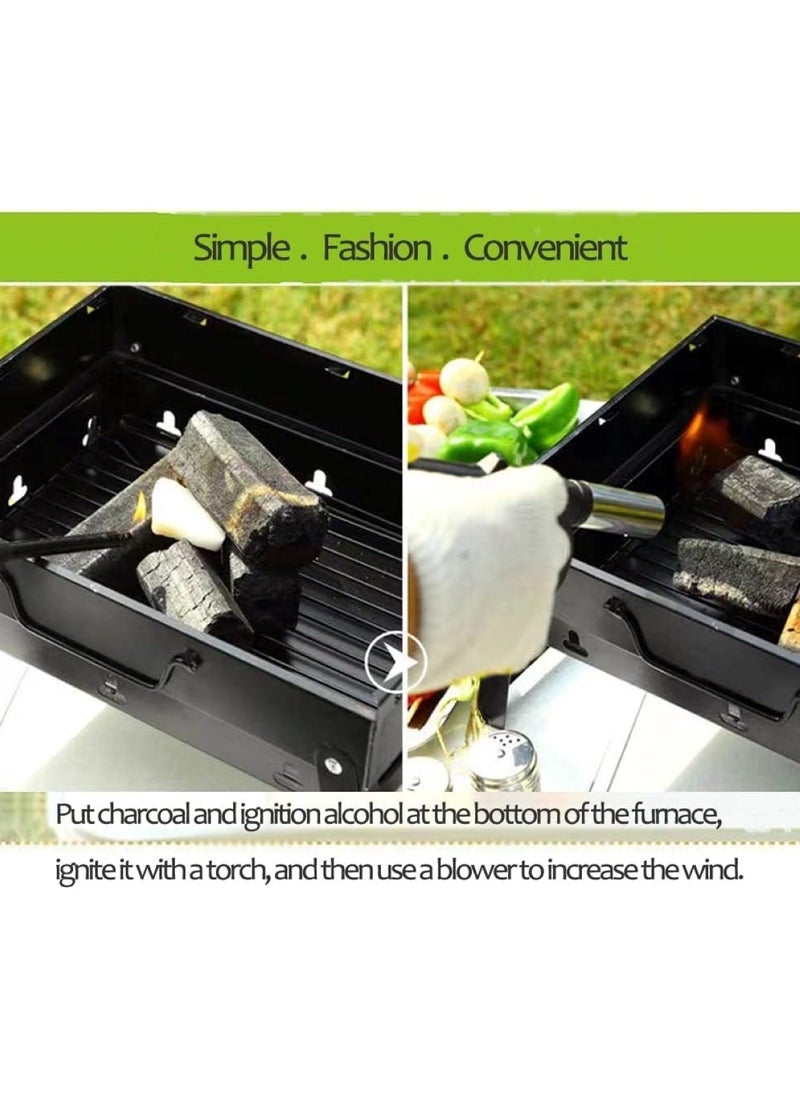 Huitich Portable High Quality Folding BBQ Grills For Outdoor Garden Camping Party  - Image 3