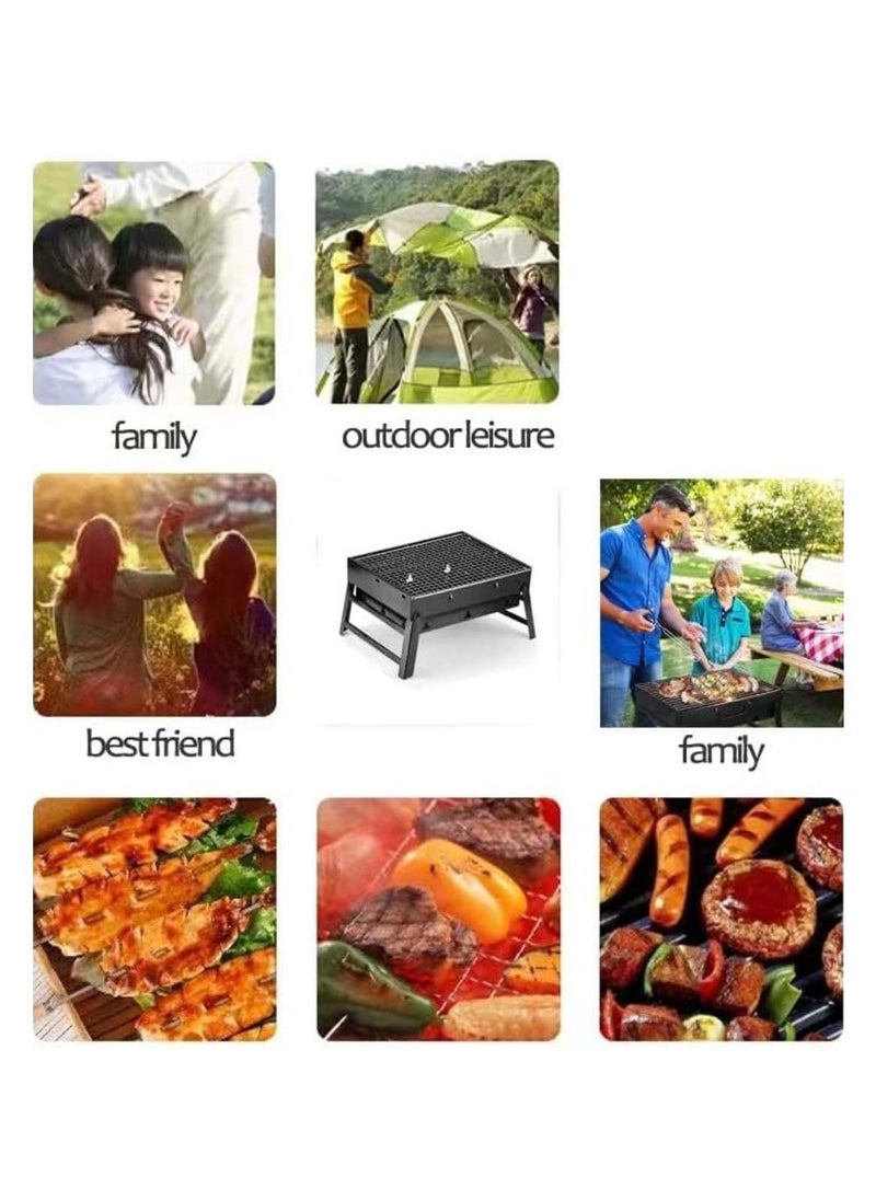 Huitich Portable High Quality Folding BBQ Grills For Outdoor Garden Camping Party  - Image 4