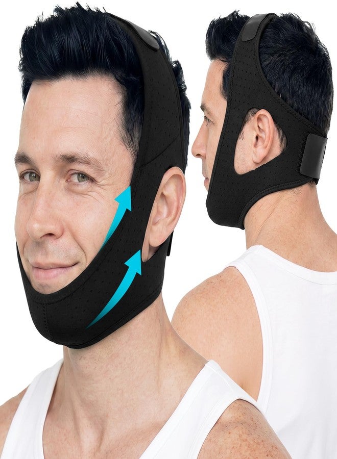 Adamson Chin Strap for Sleeping, M Size – Anti Snoring Chin Strap for Sleepers, Adjustable Jaw Support Strap, Secure Mouth Closure, Breathable & Comfortable for Night Sleep - Image 1