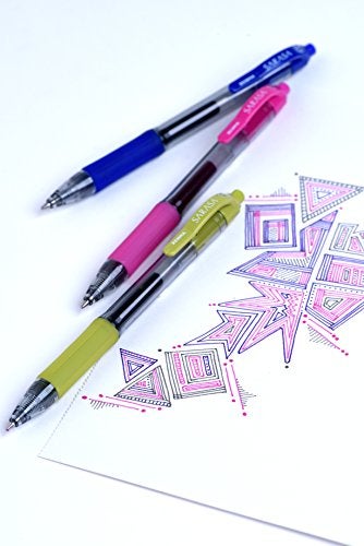 Zebra Pen إعادة تعبئة قلم حبر جل من زيبرا LV-Style، عبوة 2 حبر أزرق، 0.7 مم نقطة متوسطة، كتابة سلسة، تناسب أقلام جل زيبرا المختارة (87022) - Image 3