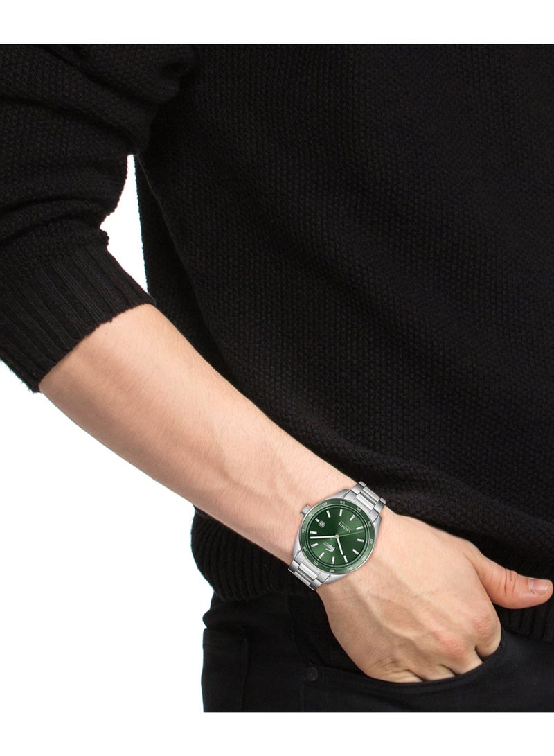 LACOSTE Round Analog Men'S Green Case Watch - 2011376  - Image 4