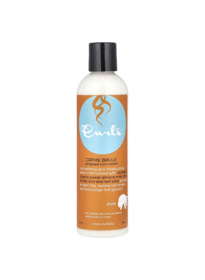 Curls, Whipped Curl Cream, Creme Brule, 8 fl oz (240 ml) - Image 1