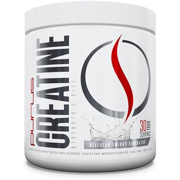 Purus Labs Foundation Series Creatine Powder | 100% Ultra Pure Micronized Creatine for Strength, Mass, Power, Recovery | 30 Servings (Unflavored) - Image 1