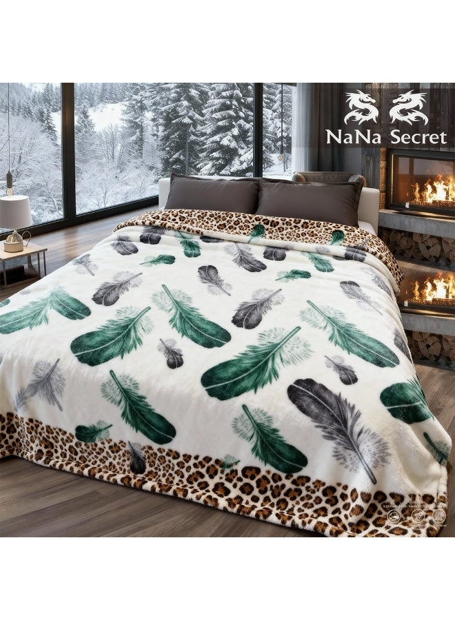 بطانية تدفئة سرير كبير  حفر ليزر مقاس 220*210سم - Image 2