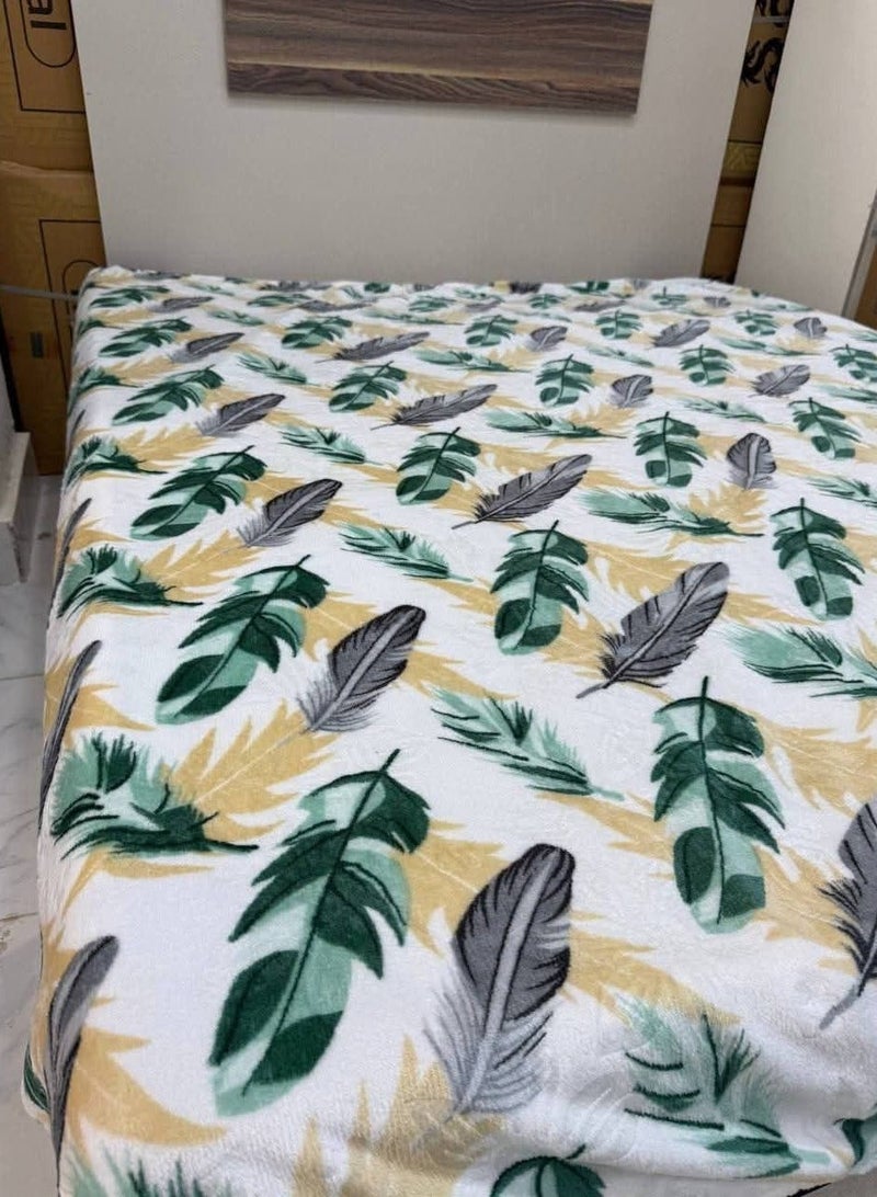 بطانية تدفئة سرير كبير  حفر ليزر مقاس 220*210سم - Image 1