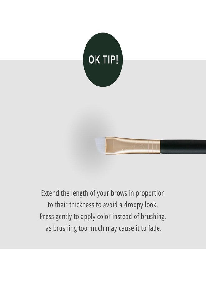 SOO ADOR okhee Eye Brow Brush NUN09 – Professional Korean Makeup Brush for Natural Brow Shaping, Precision Filling & Base Brow Definition - Image 3