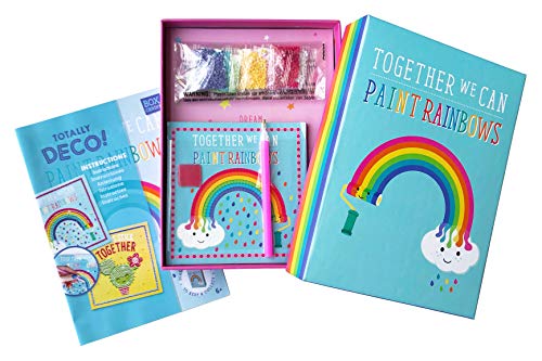 BOX CANDIY Totally Deco Rainbow Diamond Dazzling Gems Art Kit to Make Display and Share - Image 1