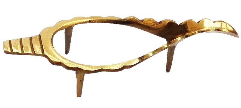 Unique Craft Brass Conch Puja Shankh Stand Showpiece - 12 cm - Image 5