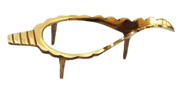 Unique Craft Brass Conch Puja Shankh Stand Showpiece - 12 cm - Image 3