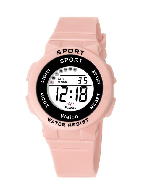 Kids Multifunction Sports Water Resistant Digital Watch Multicolour
