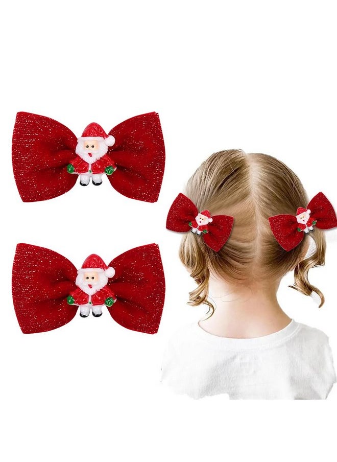 Christmas Red Bow Glitter Hair Clips Cute Little Red Hair Bows Santa Toddler Hair Accessories for Girls French Cute Hairpins Hair Barrettes for Styling Winter Holiday Hair Decorations 2Pcs - pzsku/Z8A52E1B31D01A402BE7DZ/45/_/1737031678/6f39d635-c676-43df-b671-96a6c16a61b1