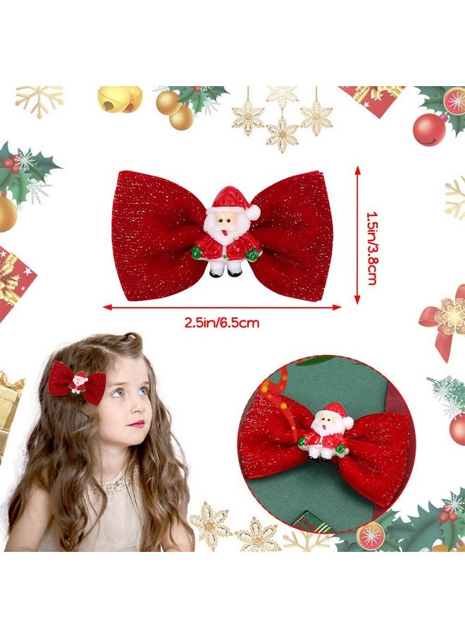 Christmas Red Bow Glitter Hair Clips Cute Little Red Hair Bows Santa Toddler Hair Accessories for Girls French Cute Hairpins Hair Barrettes for Styling Winter Holiday Hair Decorations 2Pcs - pzsku/Z8A52E1B31D01A402BE7DZ/45/_/1737031706/46fefa0b-2de4-4e86-85d5-02bc3ab05c34