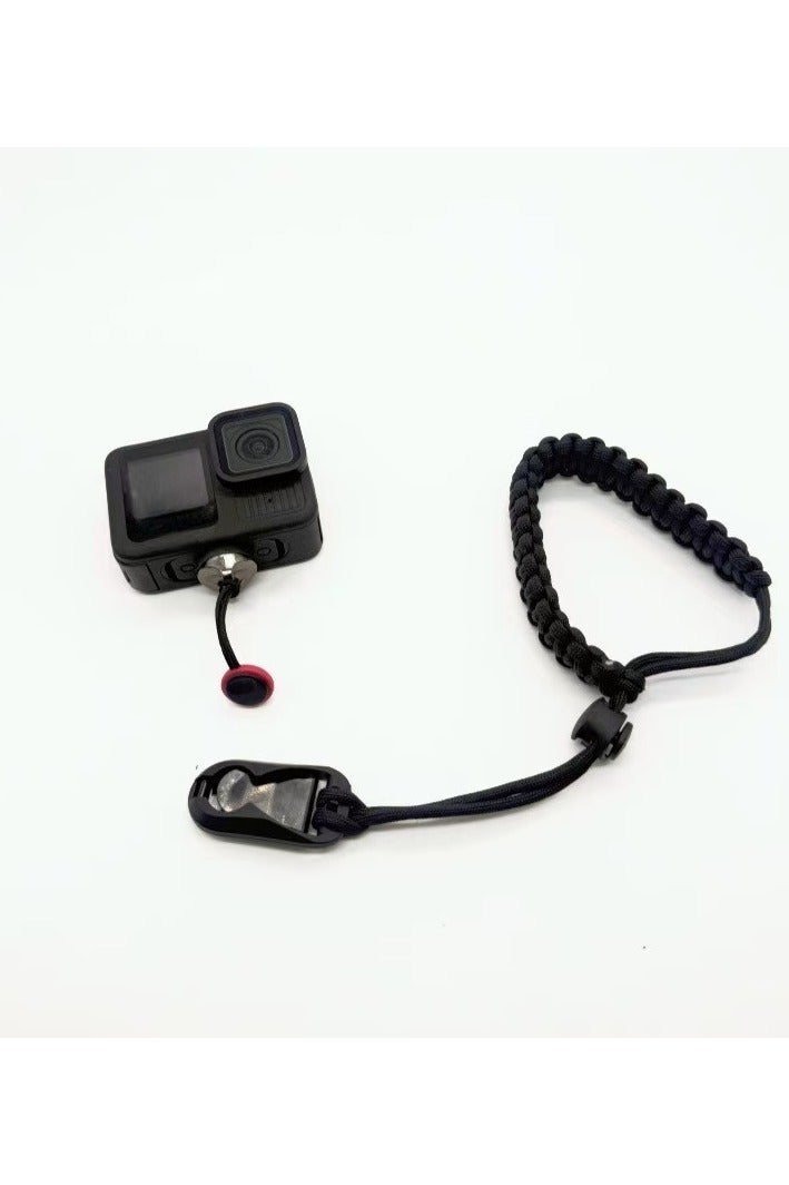 GoPro, DJI, Insta360, DSLR Cameras, Action Cameras, 1/4-Inch Screw Anti-Loss Wrist Strap, Woven Wristband - Image 2