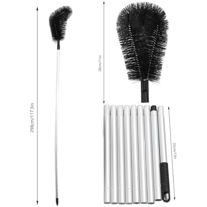 GUTTER CLEANER LONG GUTTER CLEANING TOOL FOR ROOF AND DRAIN, MULTIFUNCTIONAL GUTTER CLEANER HIGH EFFICIENCY, GUTTER GUARD ROOFING TOOL, THOROUGHLY CLEAN ROOFS AND EAVES - Image 3