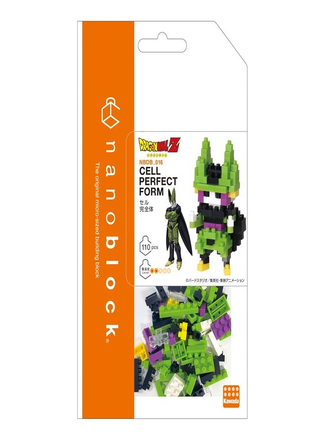 Kawada NBDB_016 Nanoblock Dragon Ball Z Cell Complete Body - Image 2