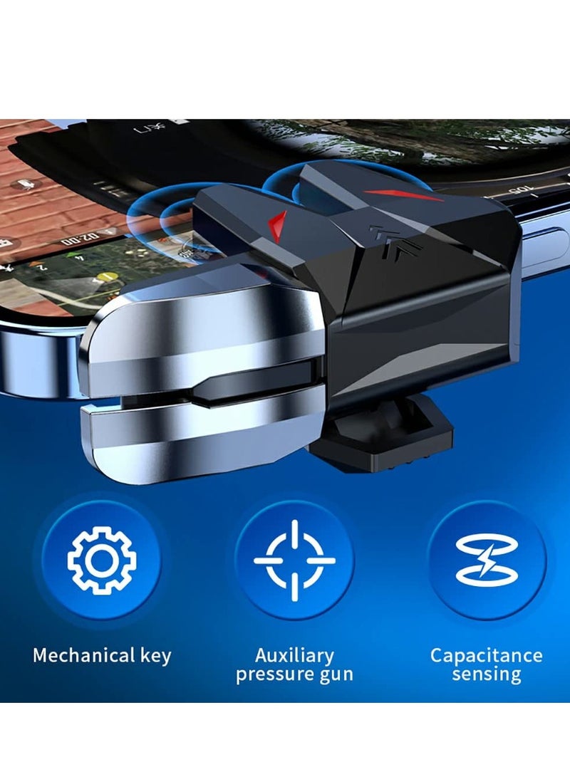 KASTWAVE Game Trigger PUBG Mobile Trigger Game Controller 4 Triggers L1R1 L2R2 Compatible with iPhone and Android Most Phones Support COD/PUBG/ROS and Many Other Games Enhance Your Gaming Experience  - Image 4