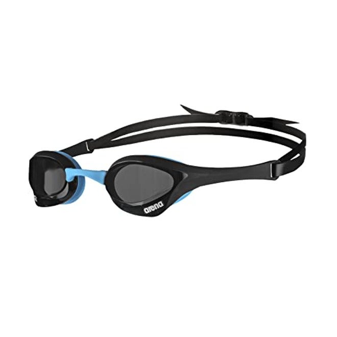 ARENA Cobra Ultra Swipe Racing Swim Goggles - Anti-Fog, Polycarbonate Mirror Lens, Yellow Copper/White