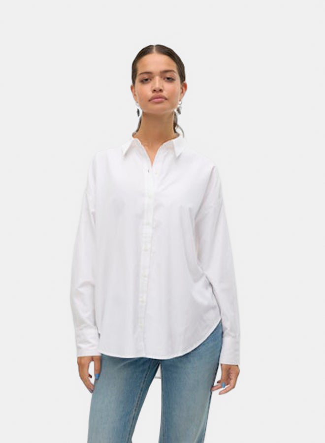 VERO MODA Womens Fanni Longsleeve Shirt - Image 2