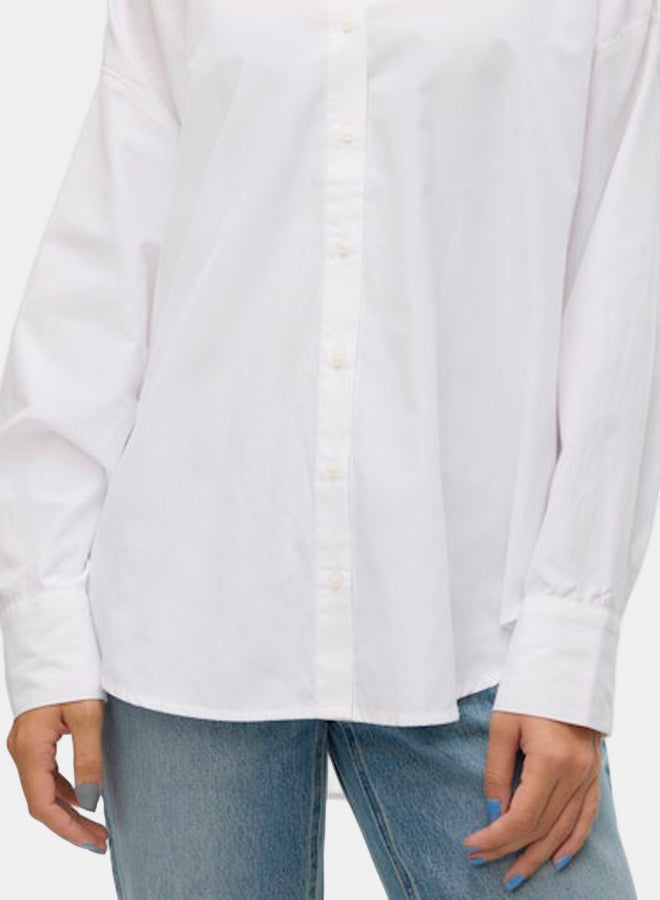 VERO MODA Womens Fanni Longsleeve Shirt - Image 4