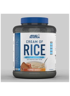 Applied Nutrition Applied Nutrition CREAM OF RICE 2KG TOFFEE BISCUIT  - Image 1