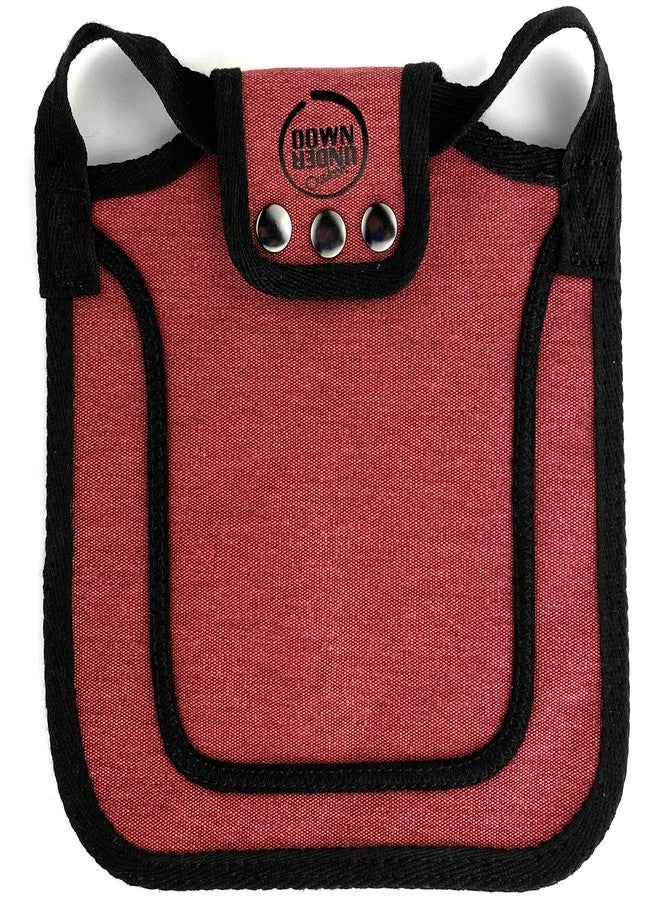 DOWN UNDER OUTDOORS Medium-Large Chicken Saddle Hen Apron Saver (Burgundy) - Image 2