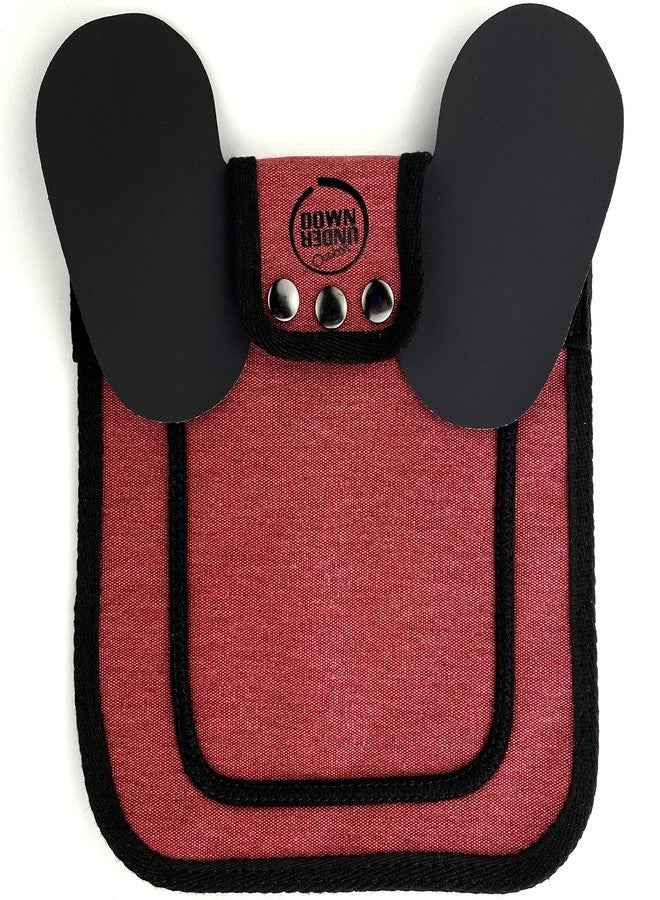DOWN UNDER OUTDOORS Medium-Large Chicken Saddle Hen Apron Saver (Burgundy) - Image 1