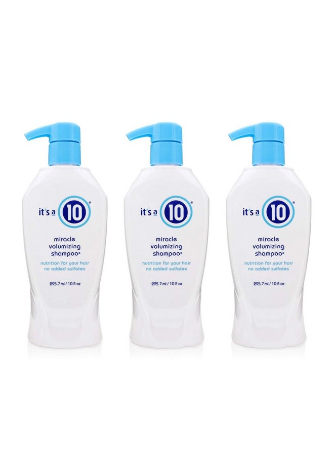 It's a 10 Haircare - Miracle Volumizing Shampoo 10 Fl. Oz. (Pack Of 3) - Image 1