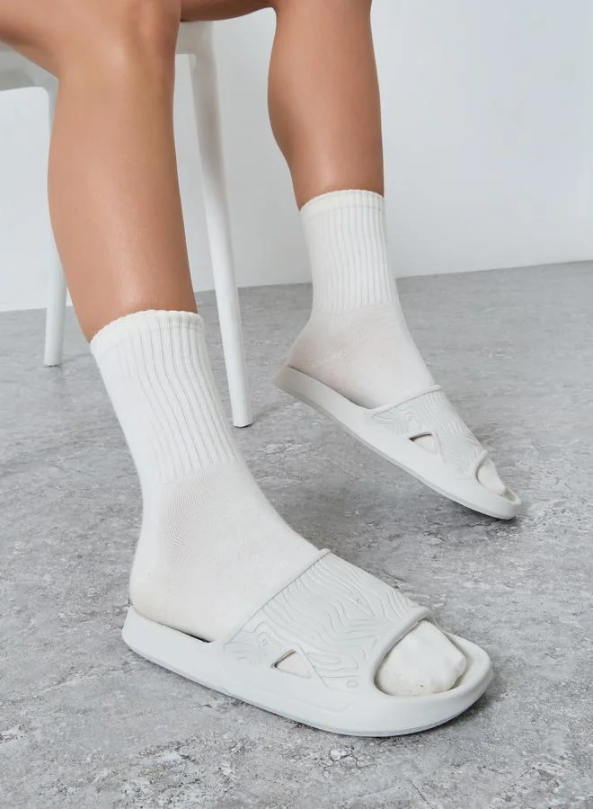 Take Two Take Two Women Textured Anti-Slip Bathroom Slides