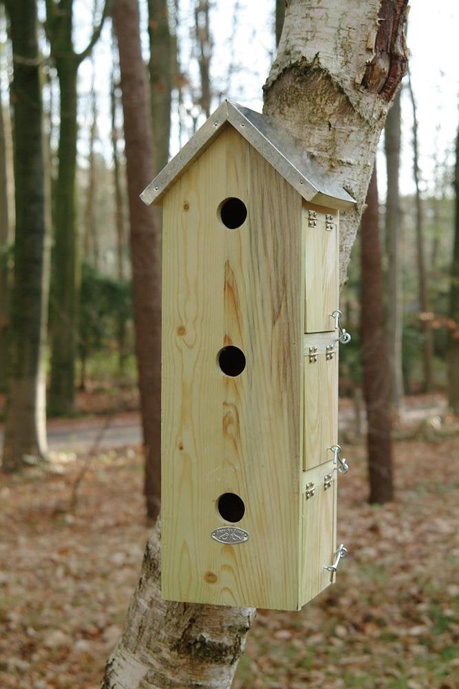 Esschert Design USA NKM Three Story Sparrow Birdhouse - Image 2