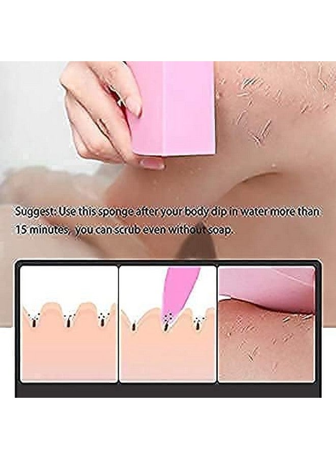Doville Ultra Soft Exfoliating Sponge Dead Skin Remover Face Scrubber For Women And Men - DIKENS_HE-0906 - Image 4