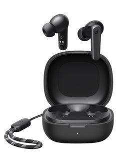 ماركة غير محددة غطاء جراب Anker Soundcore Life P3 سيليكون محمول مقاوم للخدش ومقاوم للصدمات مع حلقة تسلق (أسود)  - Image 3