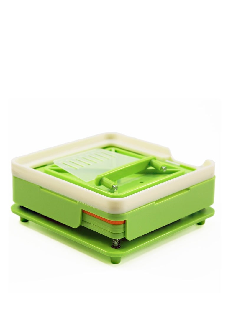 Easy Capsule Filling Tray for Gel Capsules Empty Efficient Capsules Maker Machine - Gel Capsules Size #00 (Green, 100 Holes) - Image 3