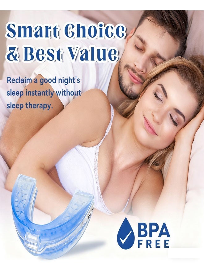 كيلا جهاز مضاد للشخير، واقي فم مضاد للشخير معتمد من إدارة الغذاء والدواء الأمريكية - حل فعال مضاد للشخير للرجال والنساء لاستعادة نوم هادئ - Image 3