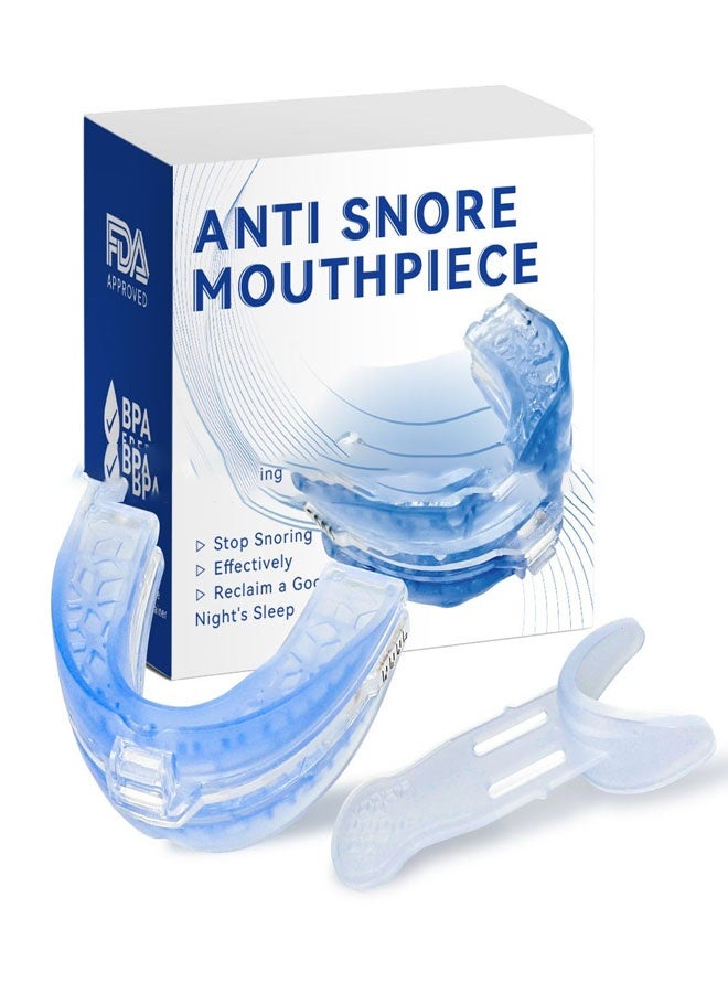 كيلا جهاز مضاد للشخير، واقي فم مضاد للشخير معتمد من إدارة الغذاء والدواء الأمريكية - حل فعال مضاد للشخير للرجال والنساء لاستعادة نوم هادئ - Image 1