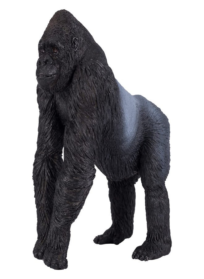 MOJO Gorilla Silverback Realistic International Wildlife Hand Painted Toy Figurine Small - Image 1