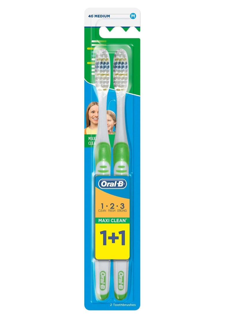 Oral-B Oral-B Maxi Clean Toothbrush set of 2 